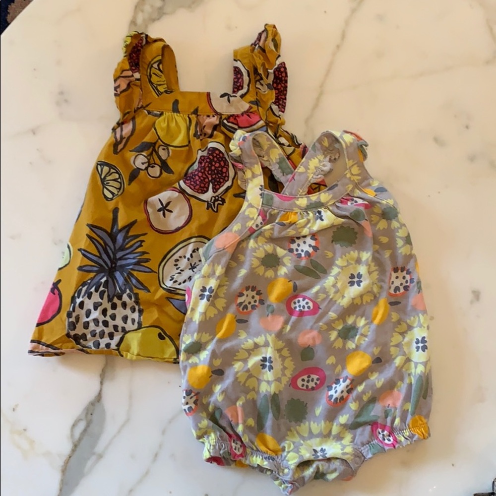 Adorable summer dress and romper